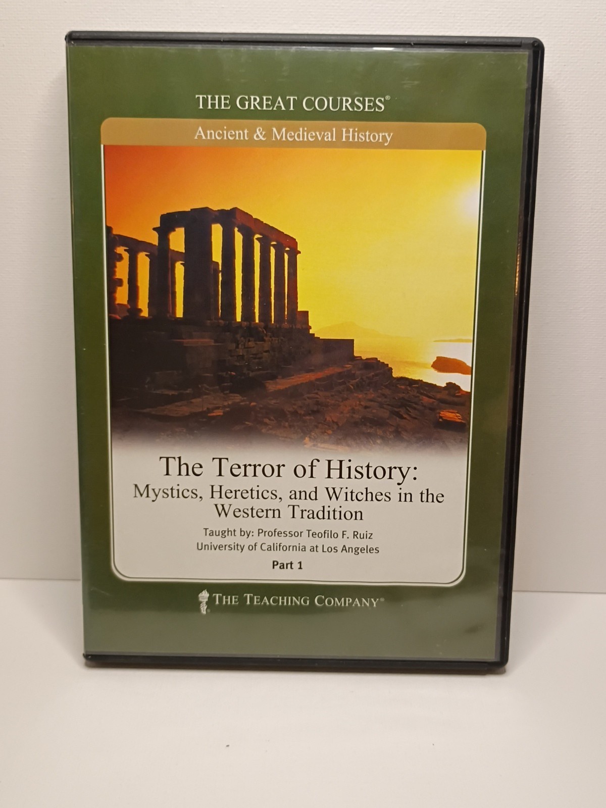 The Great Courses: Terror of History : Mystics, Heretics,,, 4 DVDs
