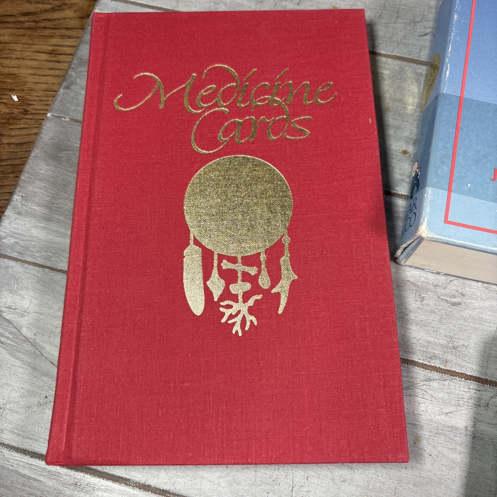 Medicine Cards Book & Card Deck SET by David Carson and Jamie Sams Revised 1988