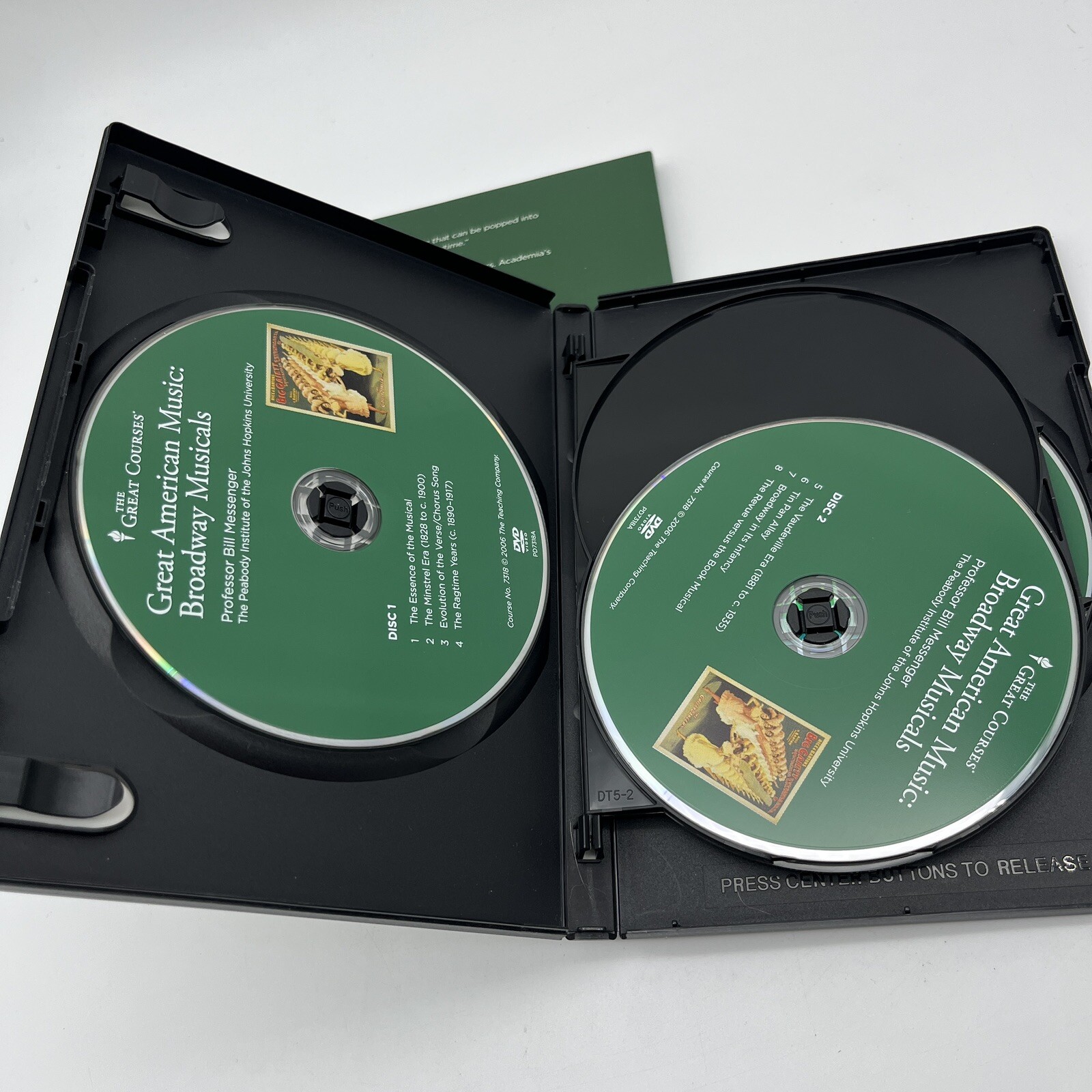 The Great Courses Great American Music: Broadway Musicals Parts 1 & 2
