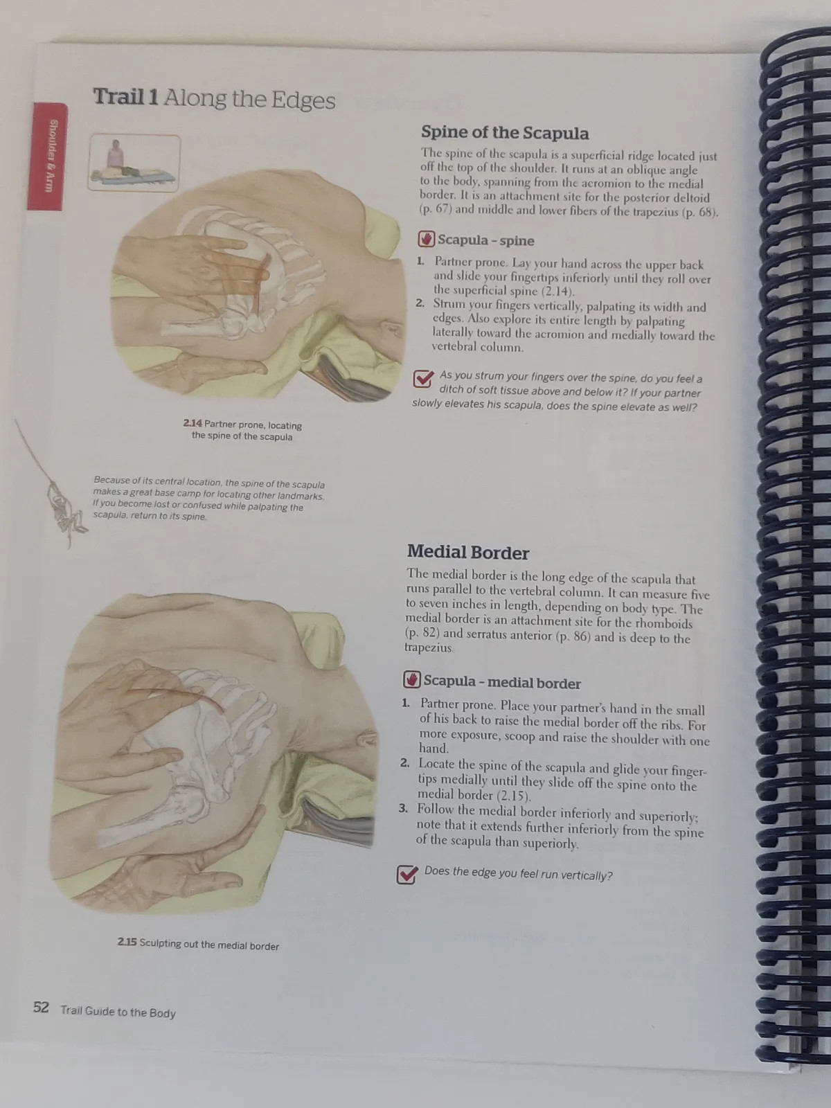 Books Of Discovery Trail Guide To The Body Spiral Bound Textbook White Sixth