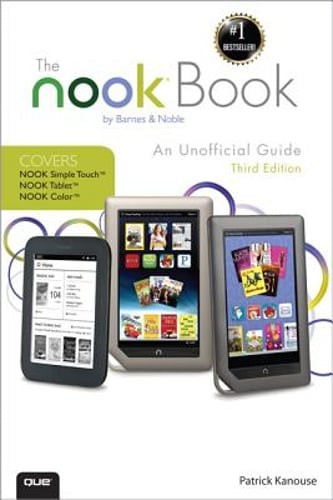 The Nook Book: An Unofficial Guide by Patrick Kanouse: Used