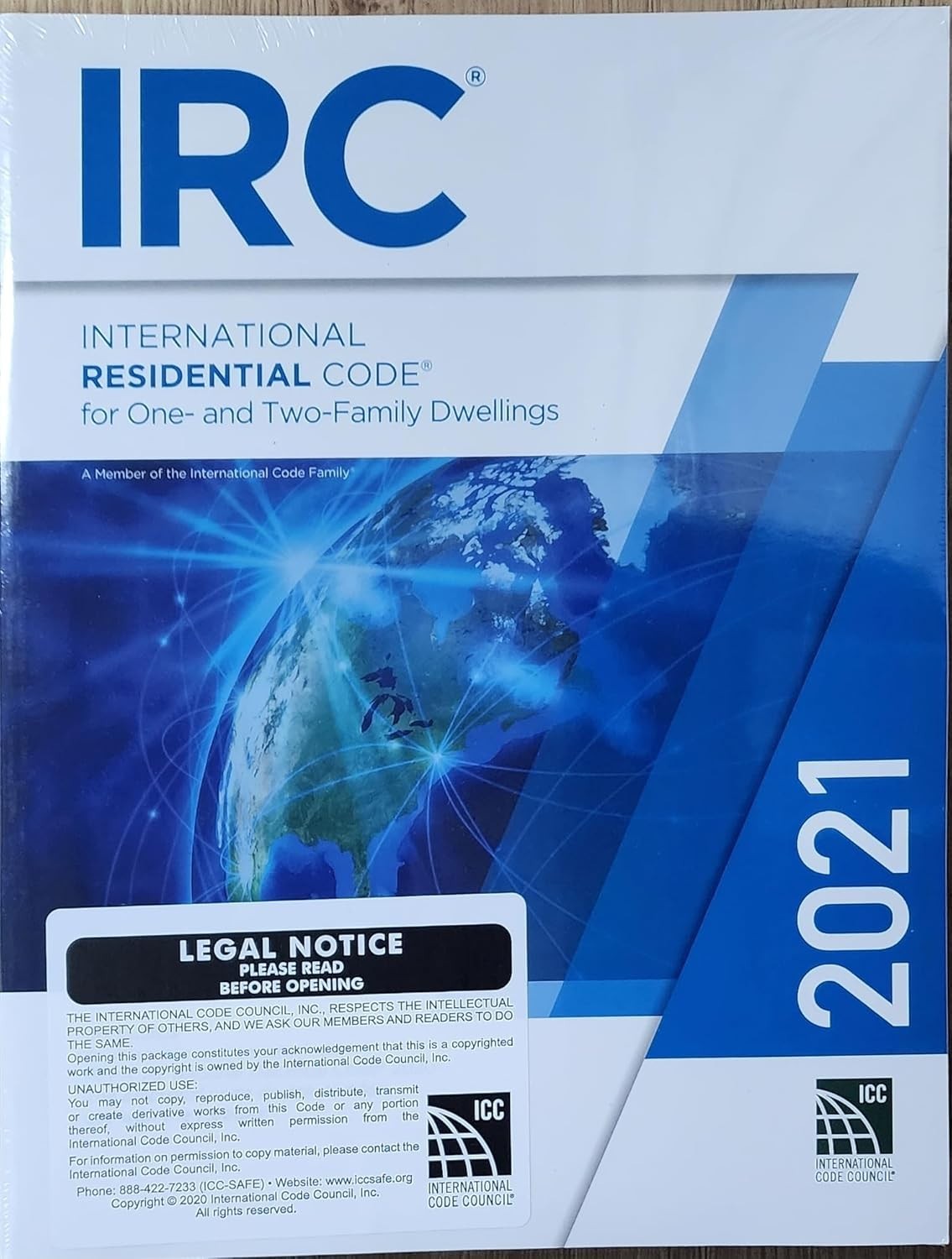 2021 International Residential Code (International Code Council Series) 1st Edit