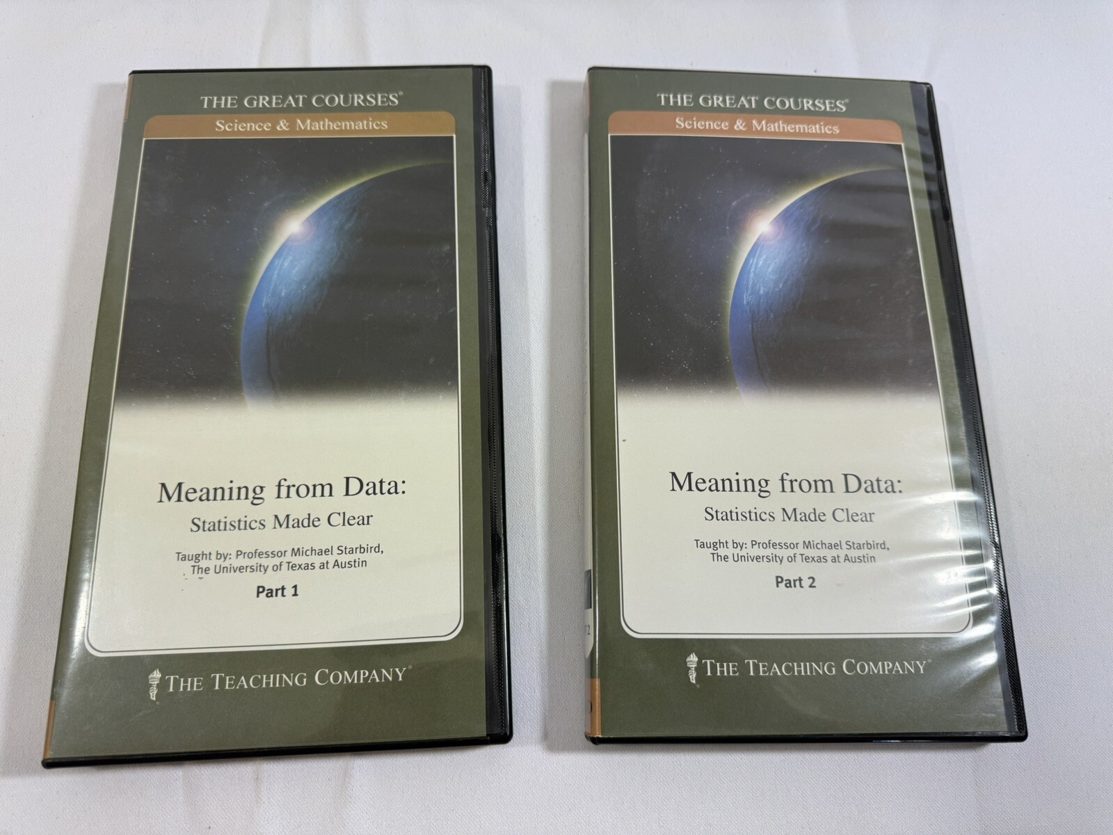 The Teaching Company: Meaning from Data Statistics Made Clear Hard To Find