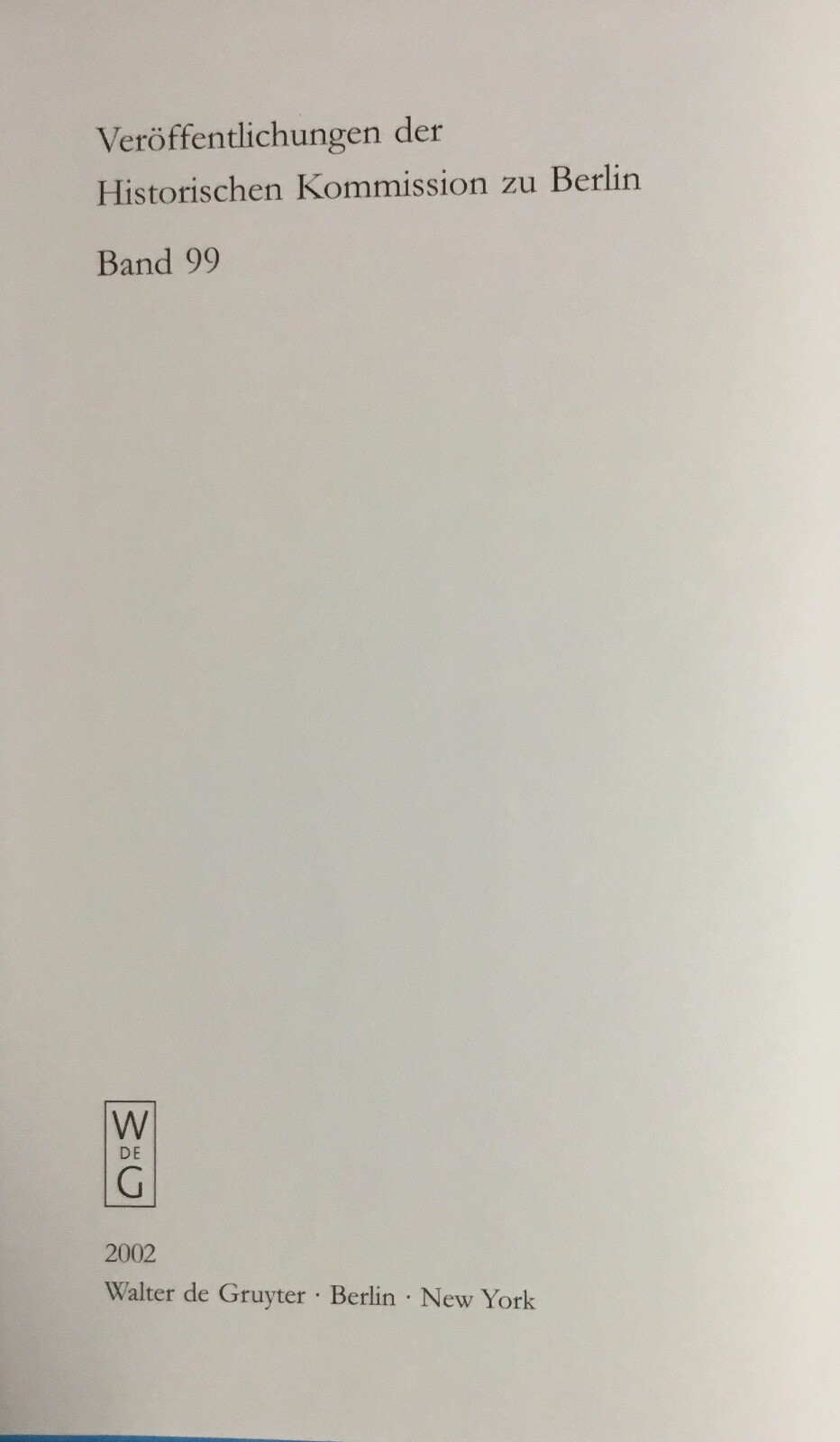 Berliner Bürgertum 18. & 19. Jahrhundert German 2002 Hardcover Good Cond.