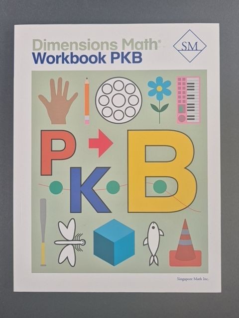 Dimensions Math Workbook Pre-KB | Singapore Math Inc. [Paperback]