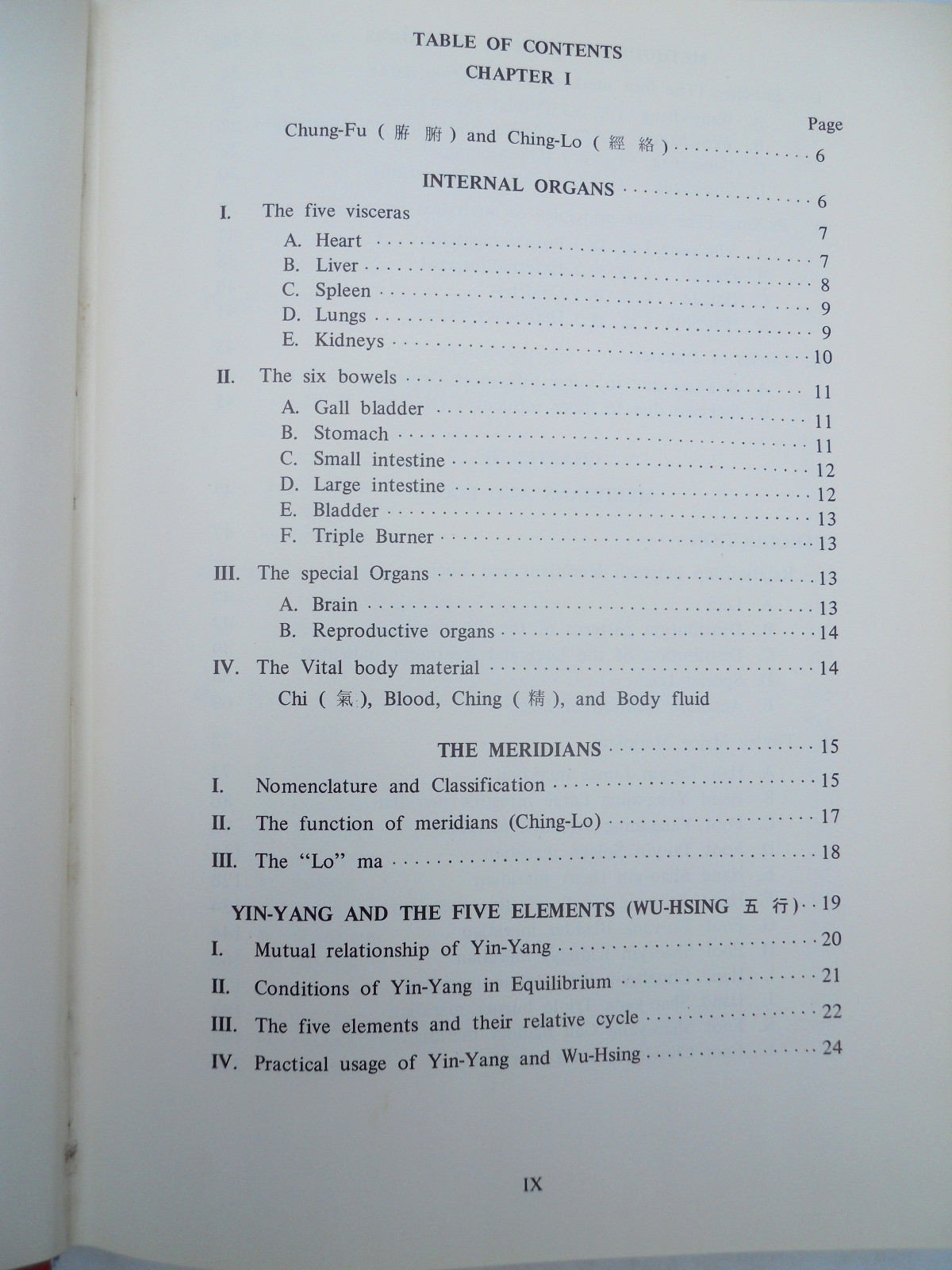 The Principles of Chinese Acupuncture Medicine by David C.Chu 331 pages Pub.1975