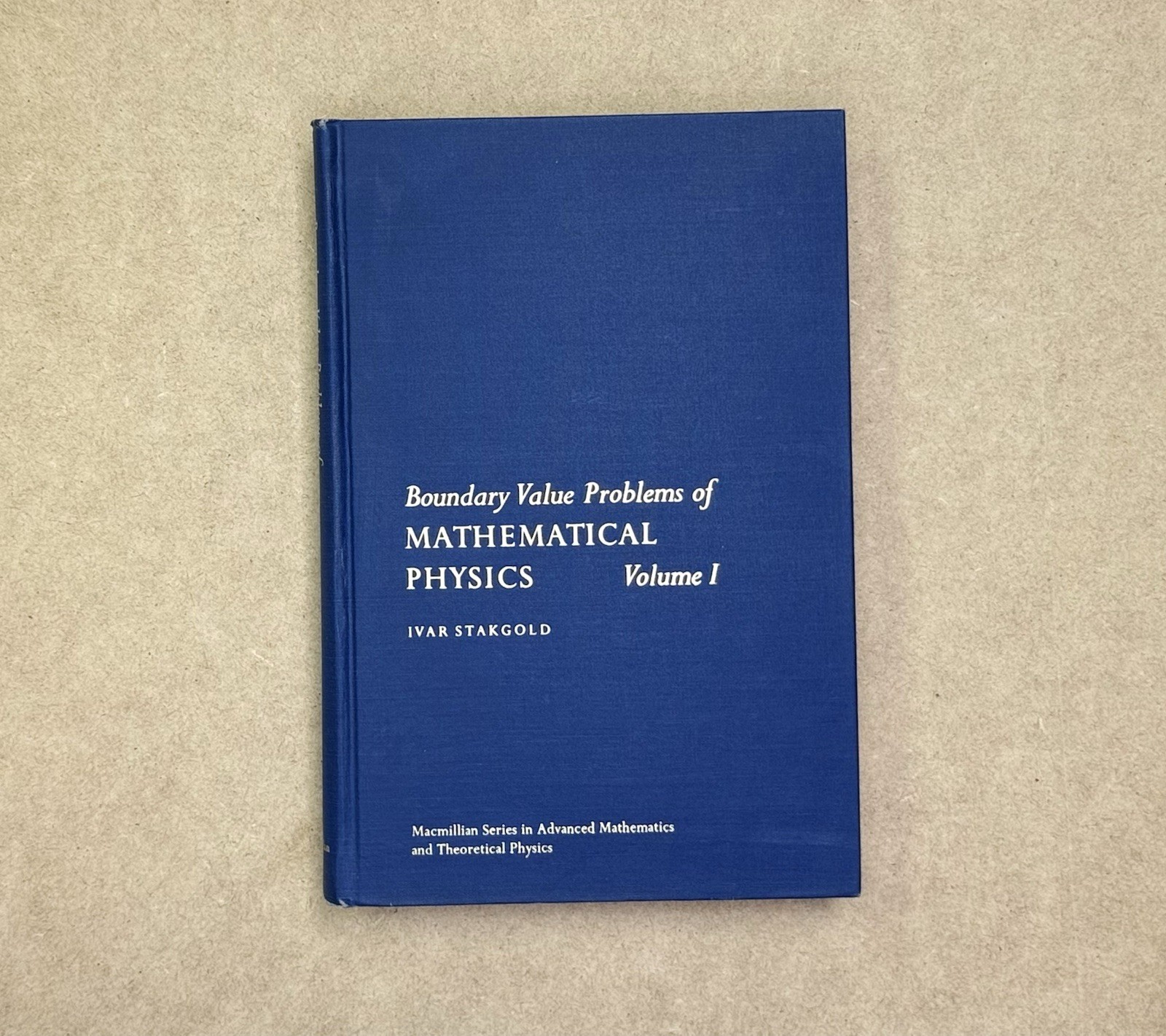 Vintage 1968 Boundary Value Problems Mathematical Physics Vol I Stakgold HCVG