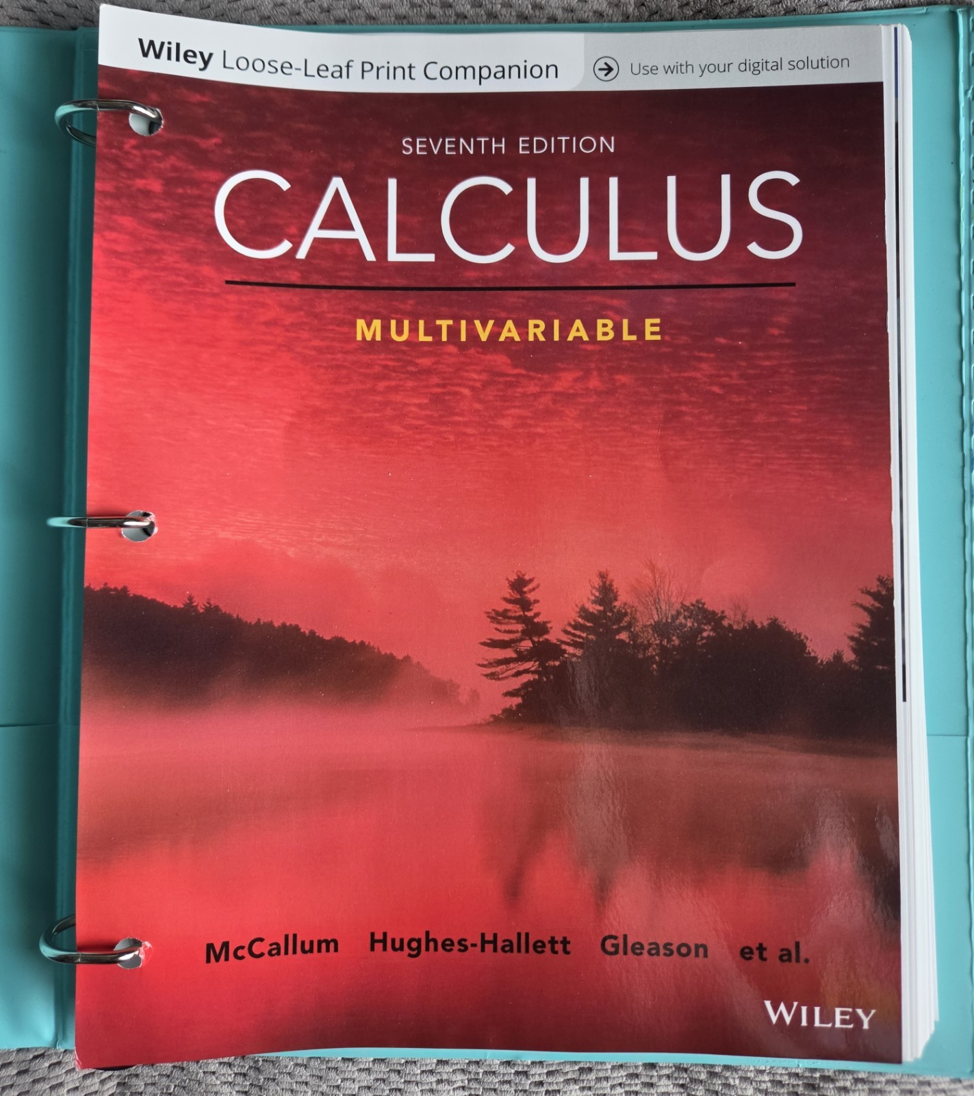 Calculus: Multivariable, Seventh Edition, Wiley Loose-Leaf Print with Binder