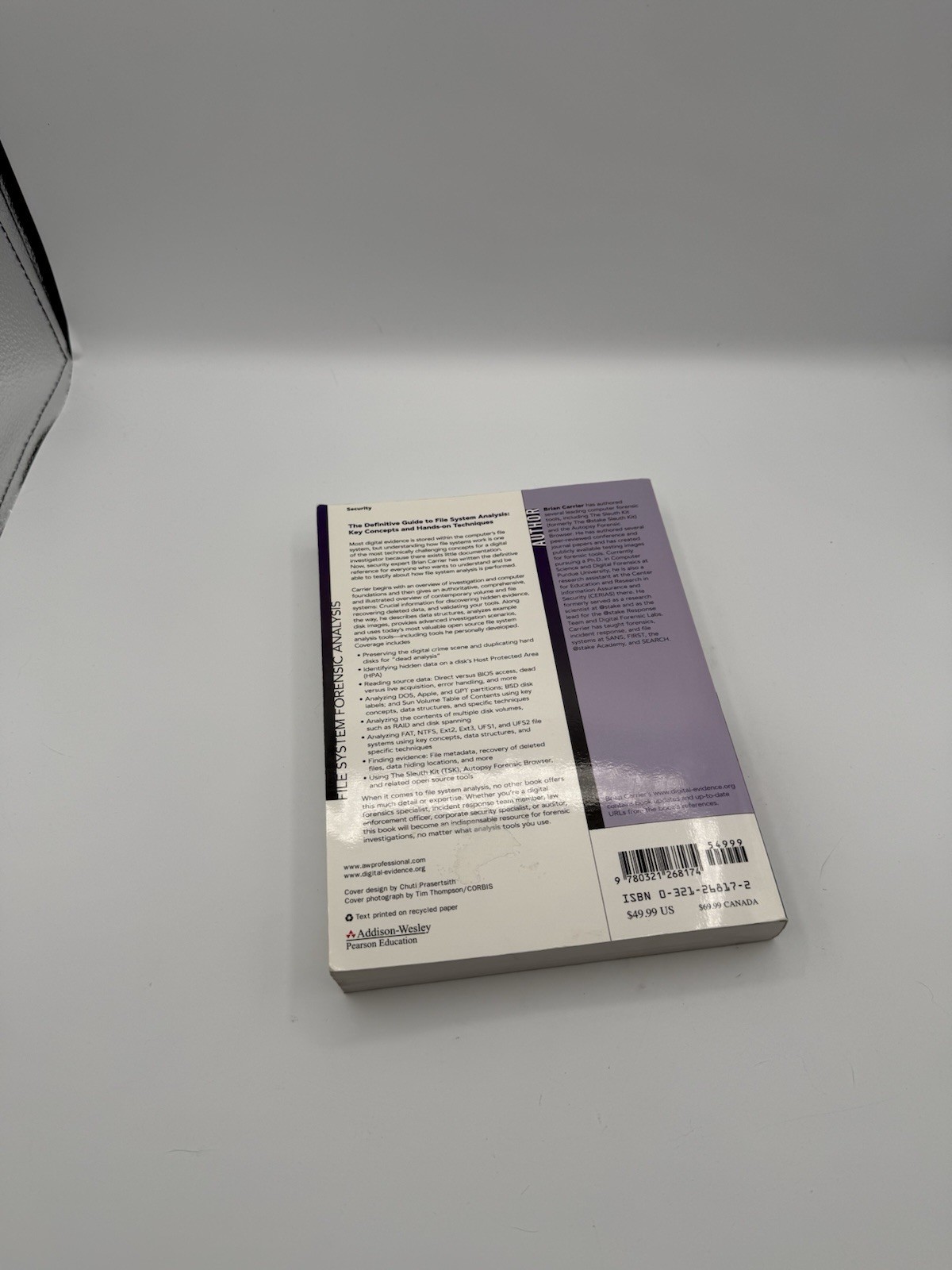 File System Forensic Analysis Paperback Brian Carrier