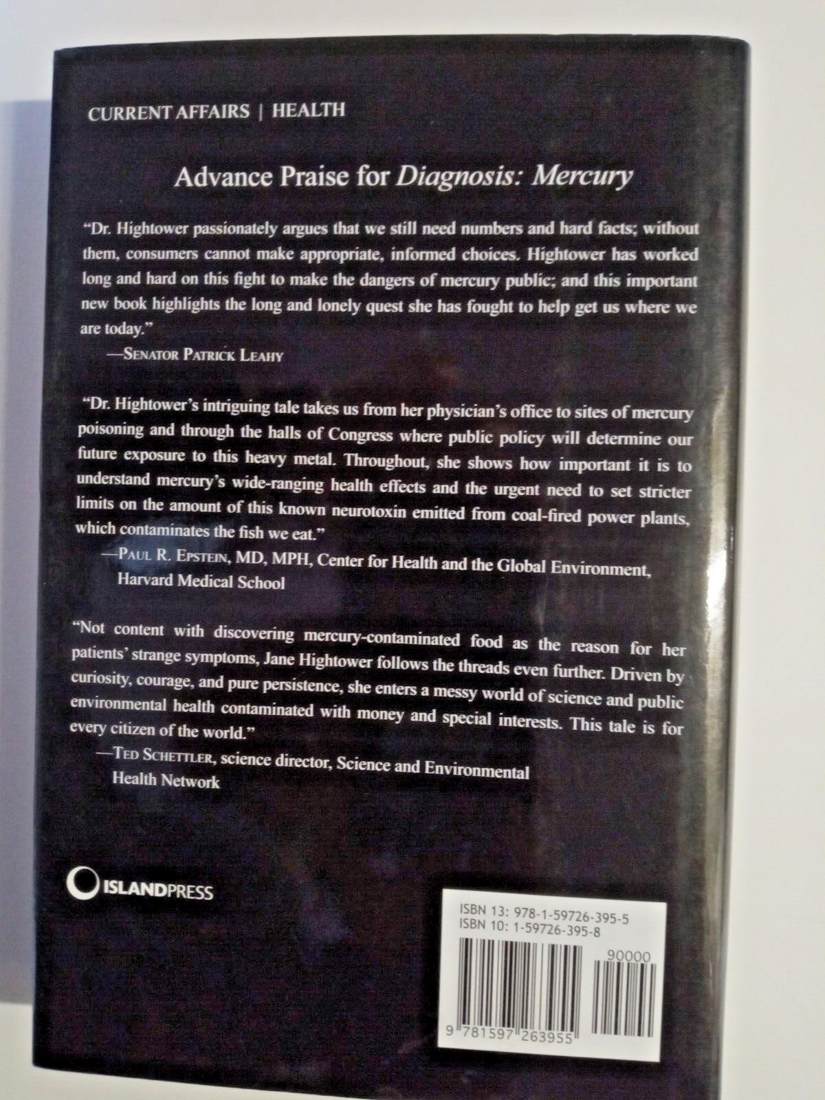 Diagnosis: Mercury by jane M Hightower MD