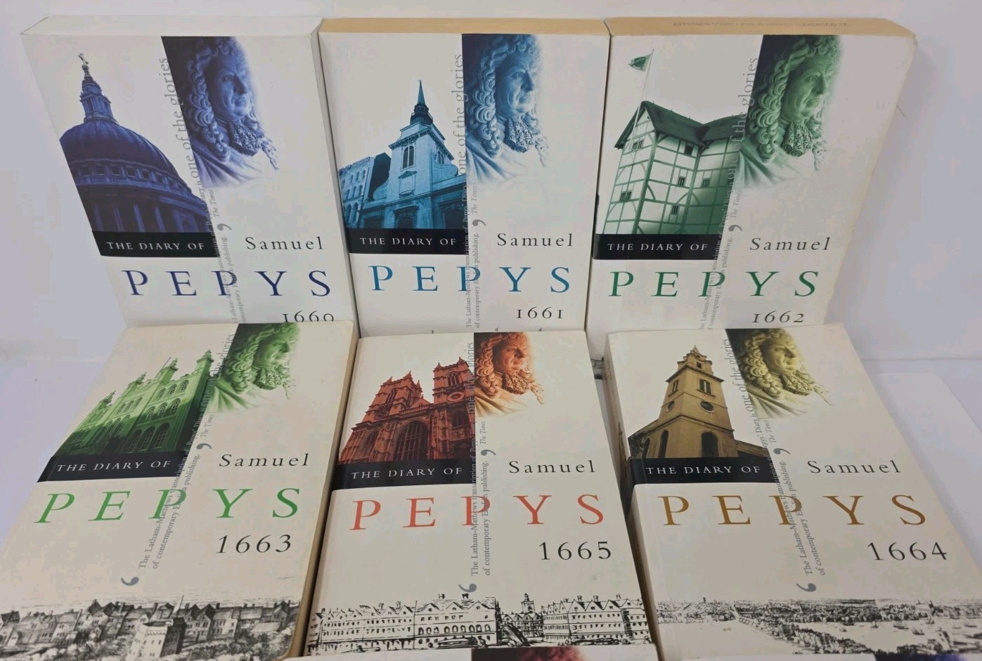 The Diary of Samuel Pepys Latham RARE 9 Volume’s Out Of 11 Lot Book Set