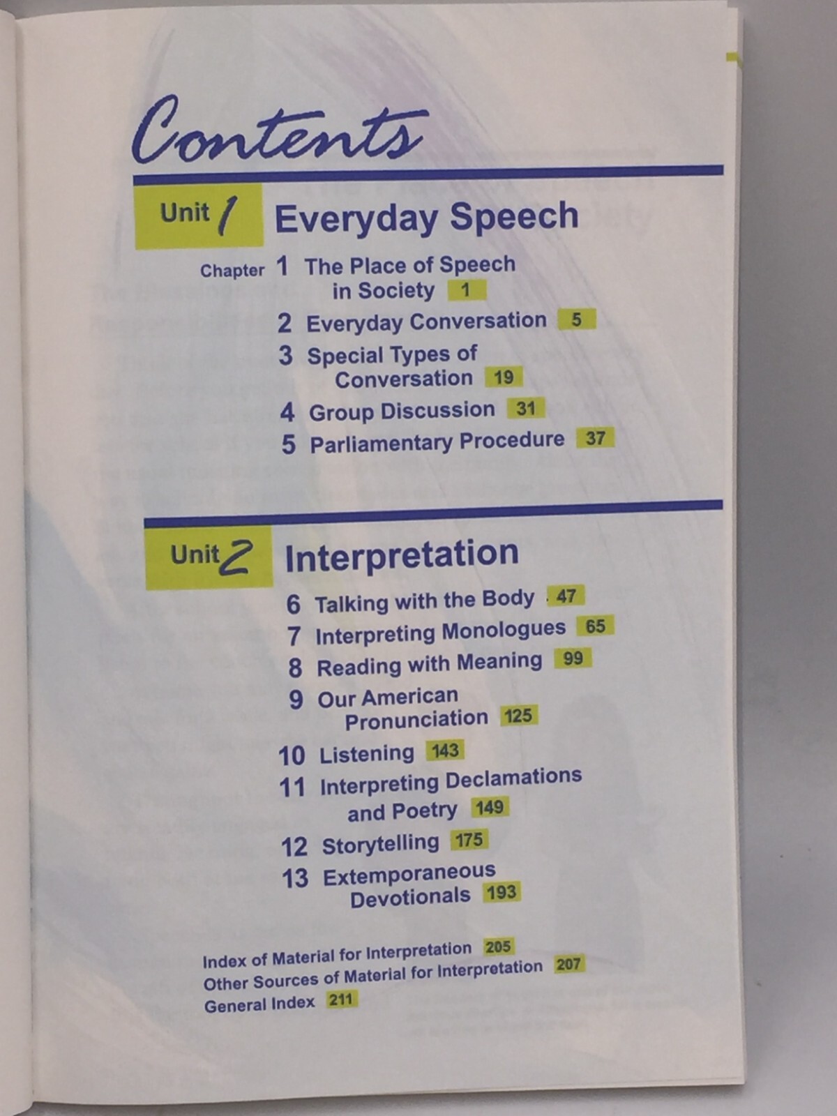 Abeka High School Elective “Speech For Today” Student Textbook Bound