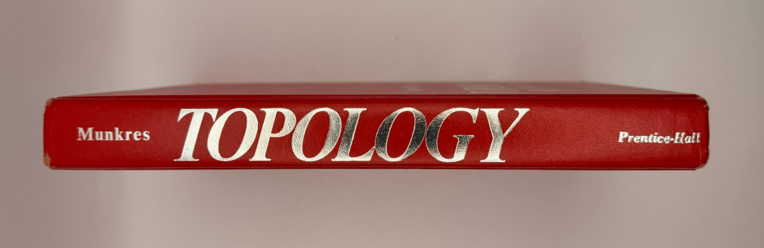 Topology A First Course James R. Munkres 1975 Hardcover Prentice Hall