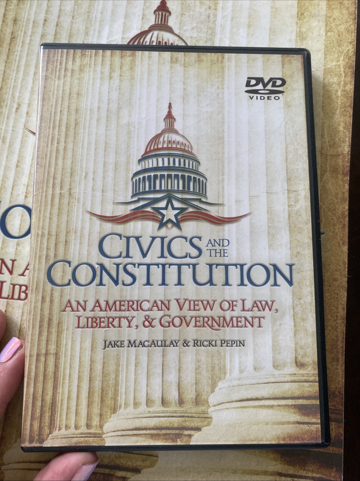 Masterbooks Civics And The Constitution: 2 Student Books, Teacher Guide, DVDs