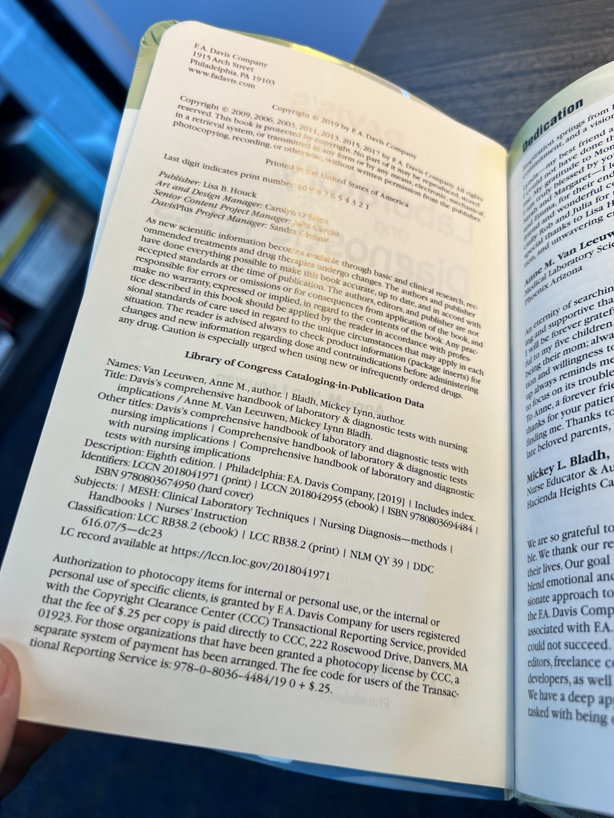 Davis’s Comprehensive Manual of Laboratory and Diagnostic Tests with Nursing…