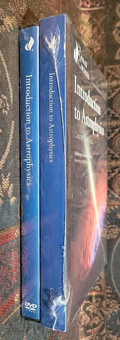 THE GREAT COURSES: Introduction to Astrophysics Lecture DVD Set + Guidebook NEW