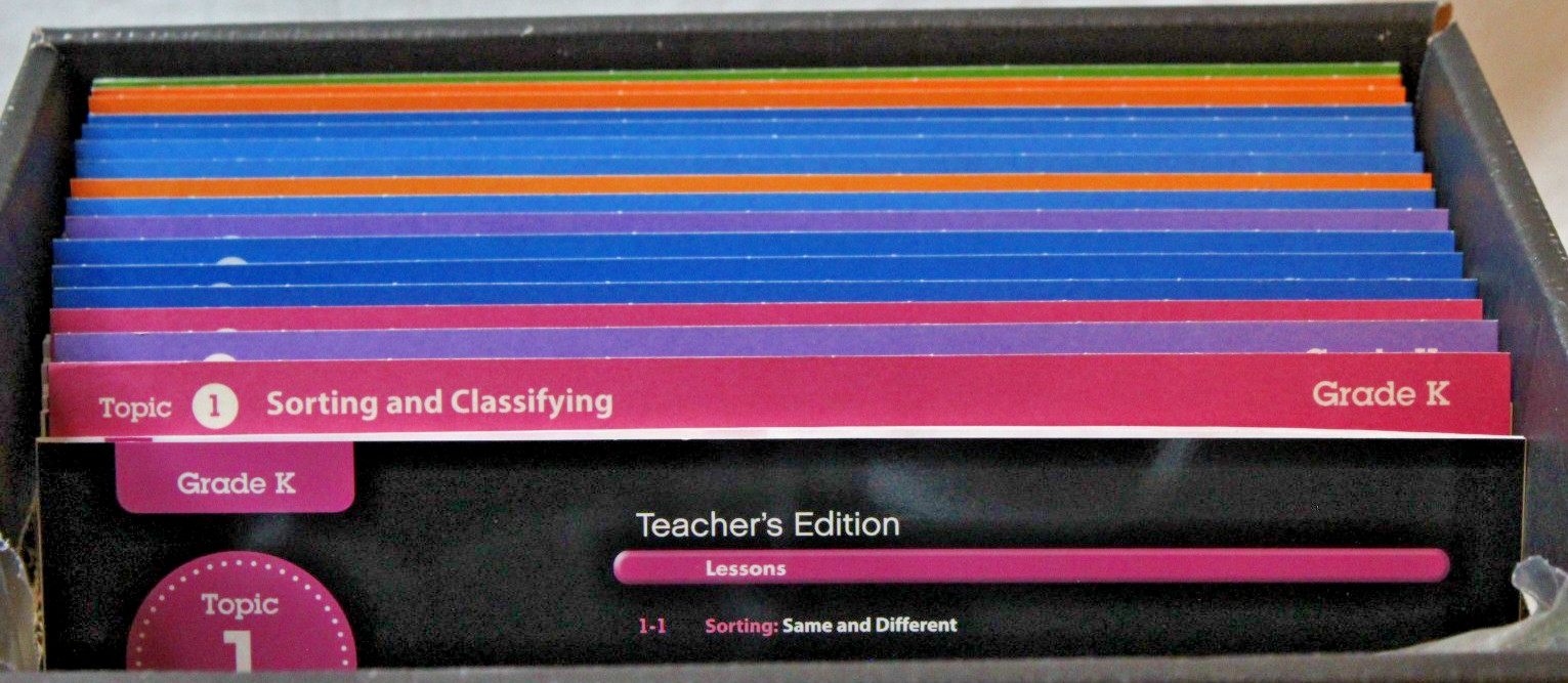 Savvas Envision Mathematics Grade K Topics 1-16 Teacher’s Edition Set