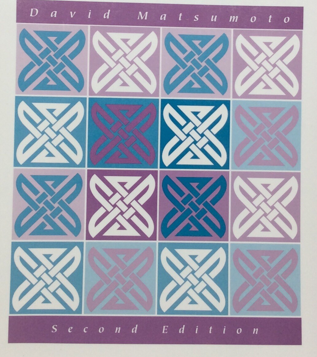 Culture and Psychology: People Around the World, by Matsumoto 2nd ed. pback NEW