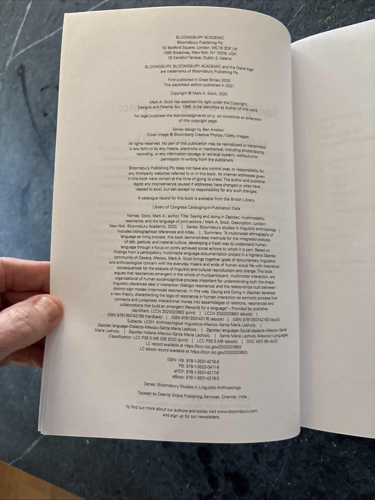 Saying and Doing in Zapotec: Multimodality, Resonance… SIGNED