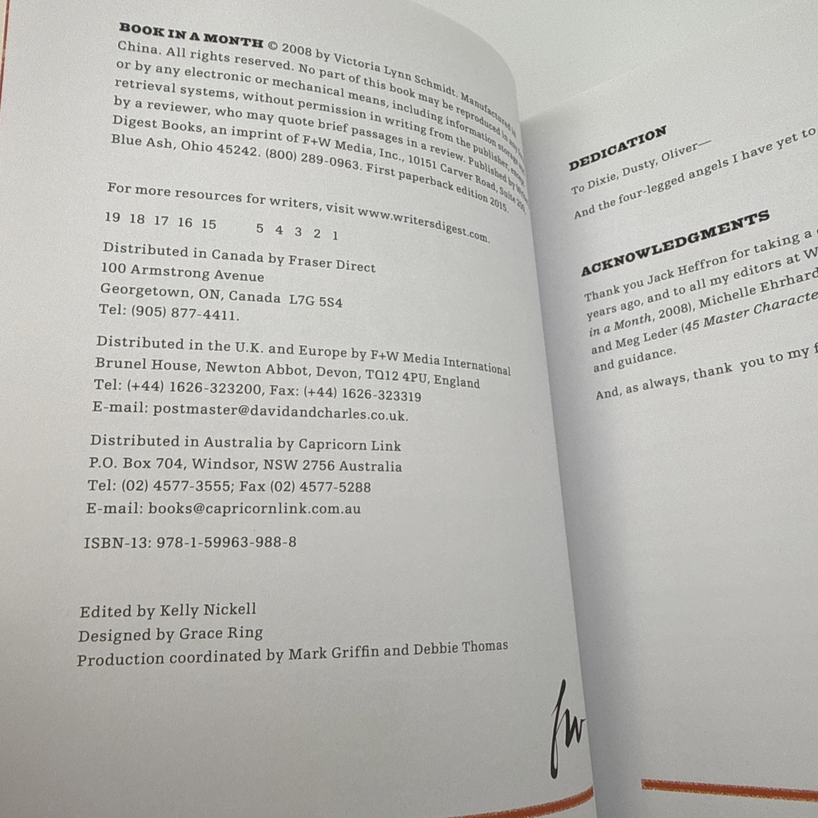 Book in a Month : The Fool-Proof System for Writing a Novel in 30 Days by…