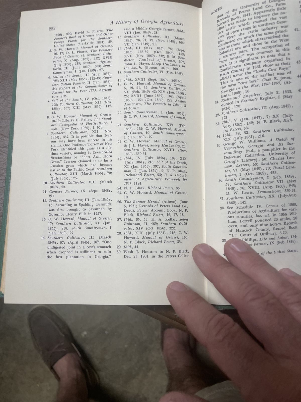 A History of Georgia Agriculture 1732-1860 By James C. Bonner 1964 Hardcover