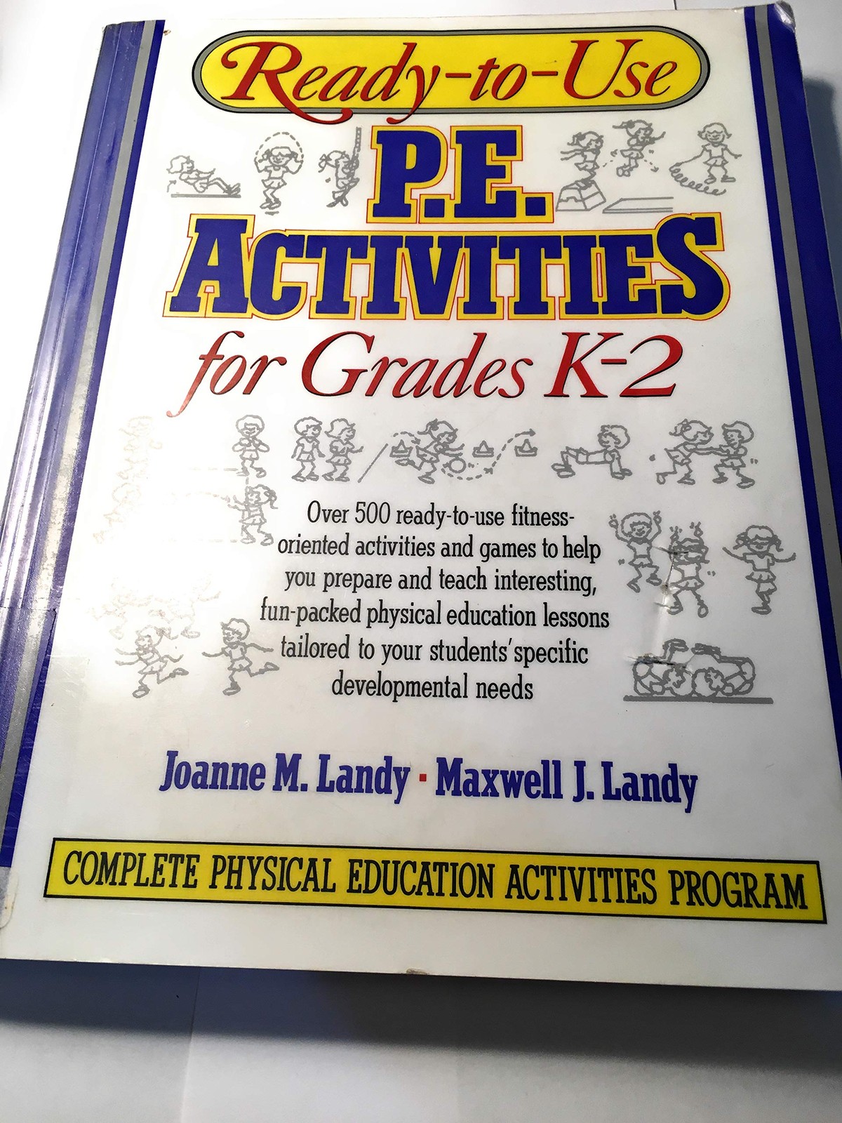 Ready-to-Use Physical Education Activities for Grades K-2 – paperback Landy,…