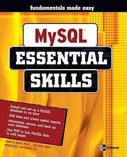 MySQL Essential Skills (Beginner’s Guide), Horn 9780072255133 Free Shipping-,