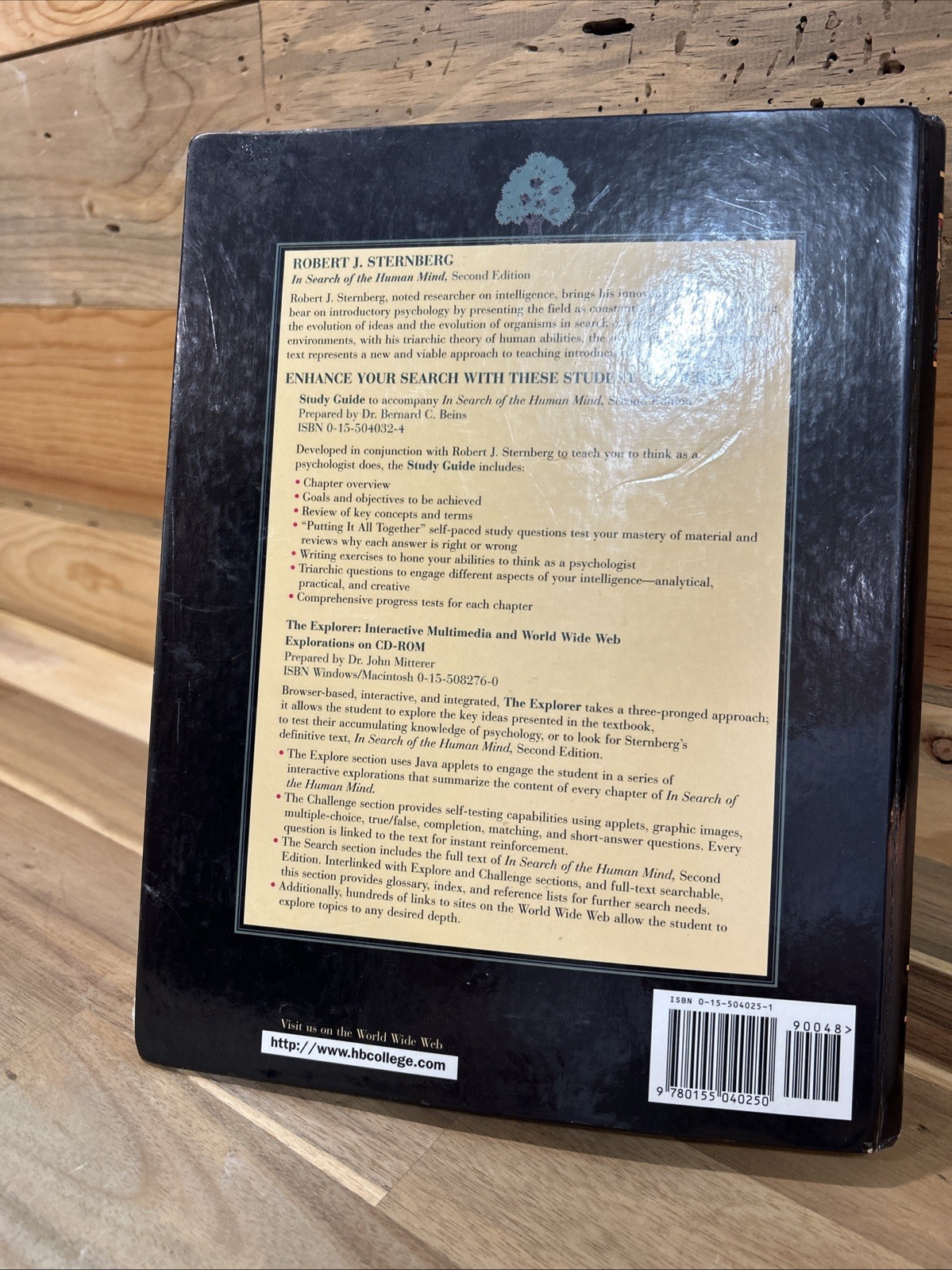 In Search of the Human Mind Hardcover Robert J. Sternbern