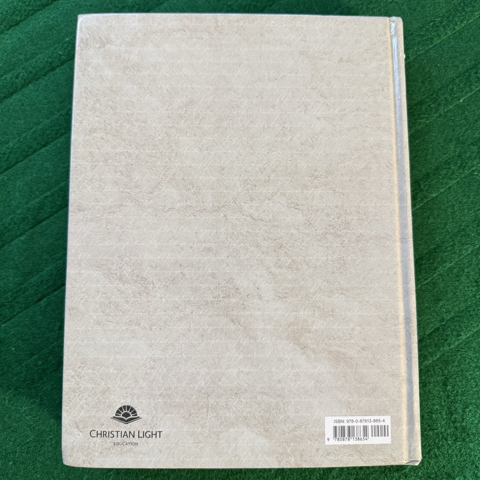 Christian Light Education: Perspectives of Life in Literature Textbook Hardcover