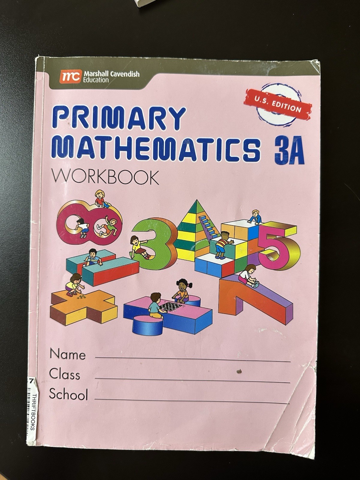 Singapore Primary Mathematics 3A Textbook & Workbook U.S. Edition