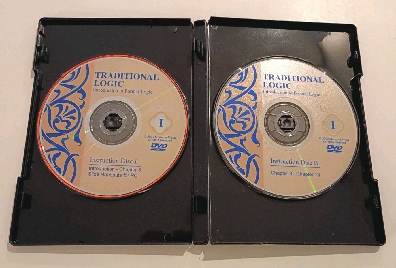 Memoria Press Traditional Logic Book 1 Textbook DVDs Answer Key Homeschool Set