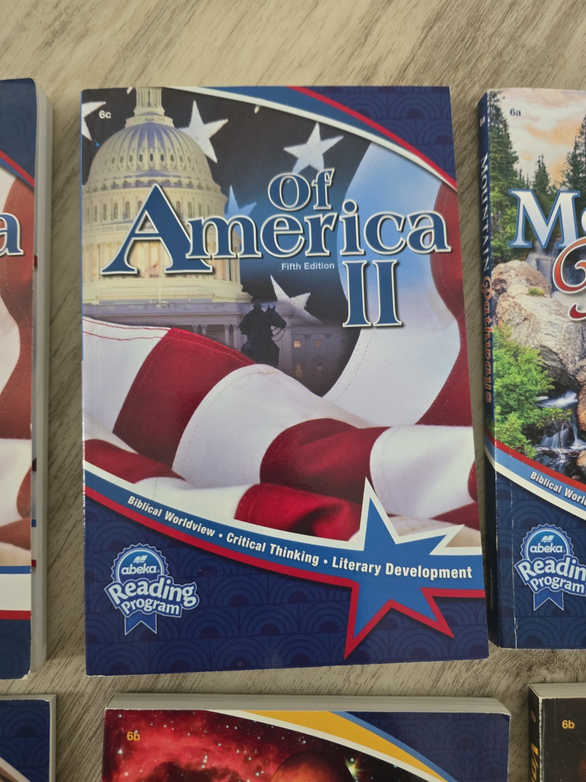 Abeka Reading Program Reader Books Lot of 9 A Beka Level 6
