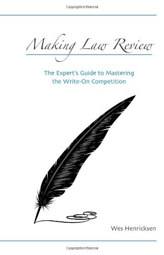 Making Law Review by Wes Henricksen