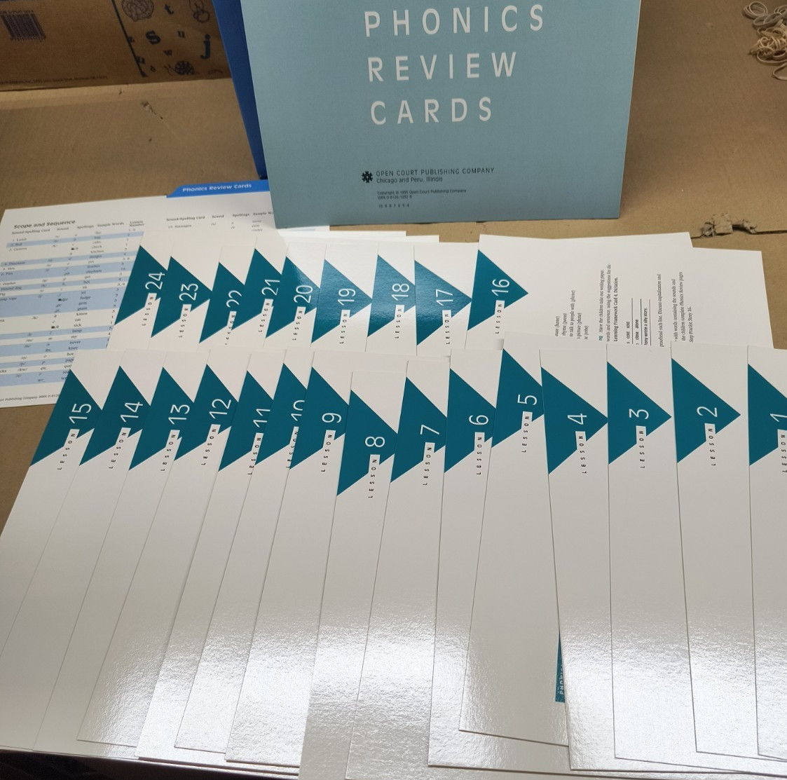 SRA Open Court Reading Collections For Young Scholars Phonics Review Kit ELA