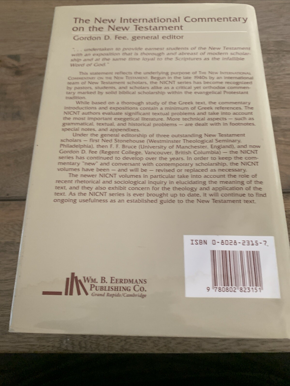 The Gospel of Luke (The New International Commentary on the New Testament)