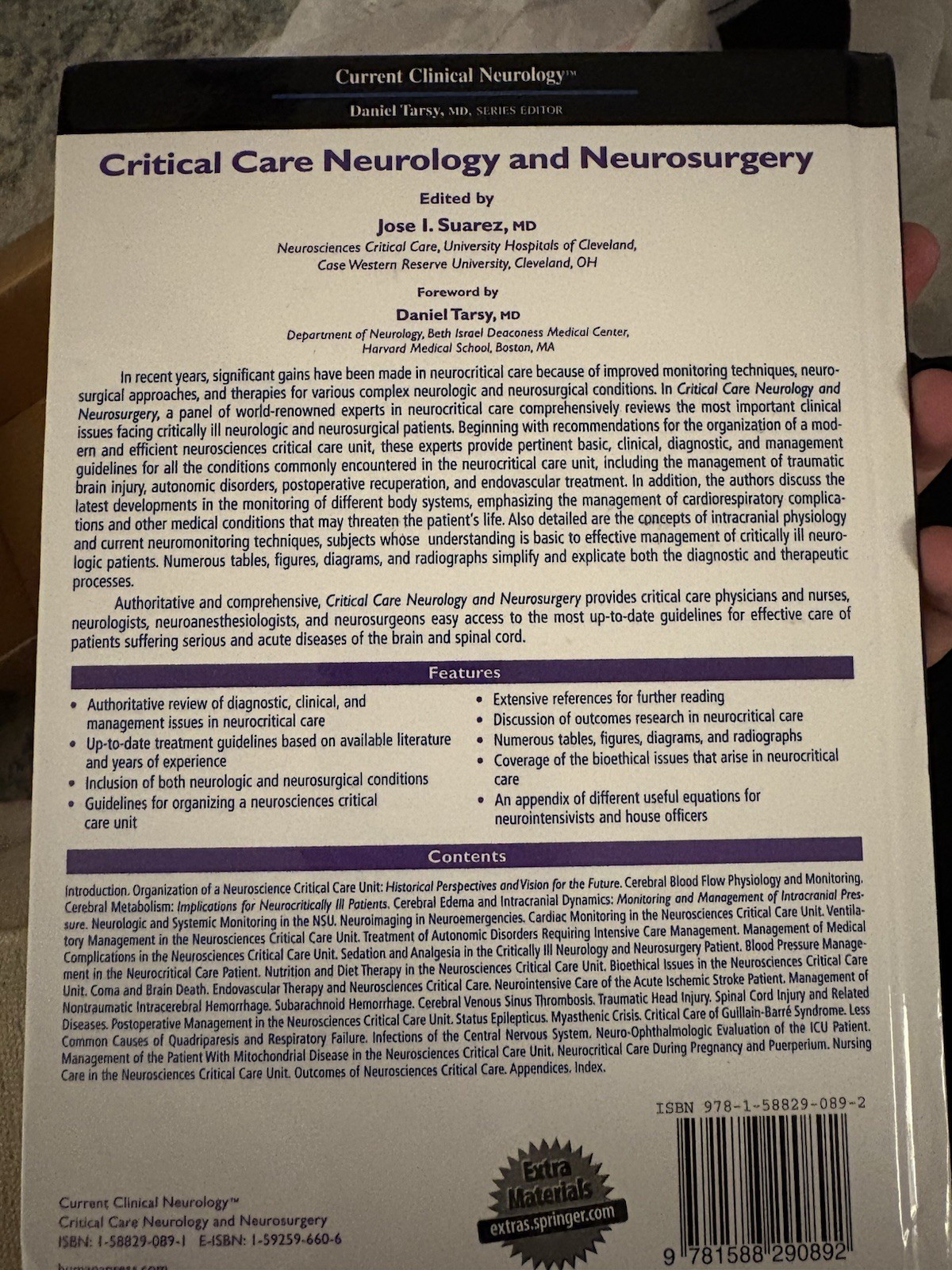 Critical Care Neurology and – Hardcover, by Suarez Jose I.