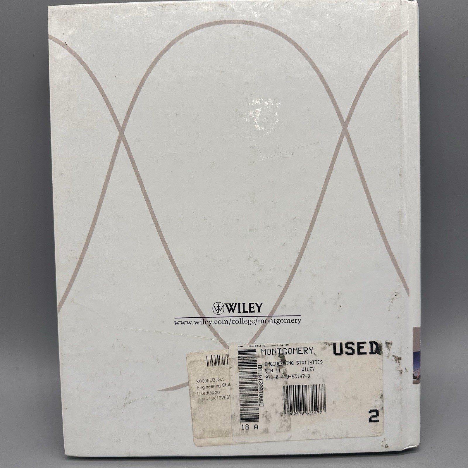 Engineering Statistics – Textbook, by John Wiley & Sons