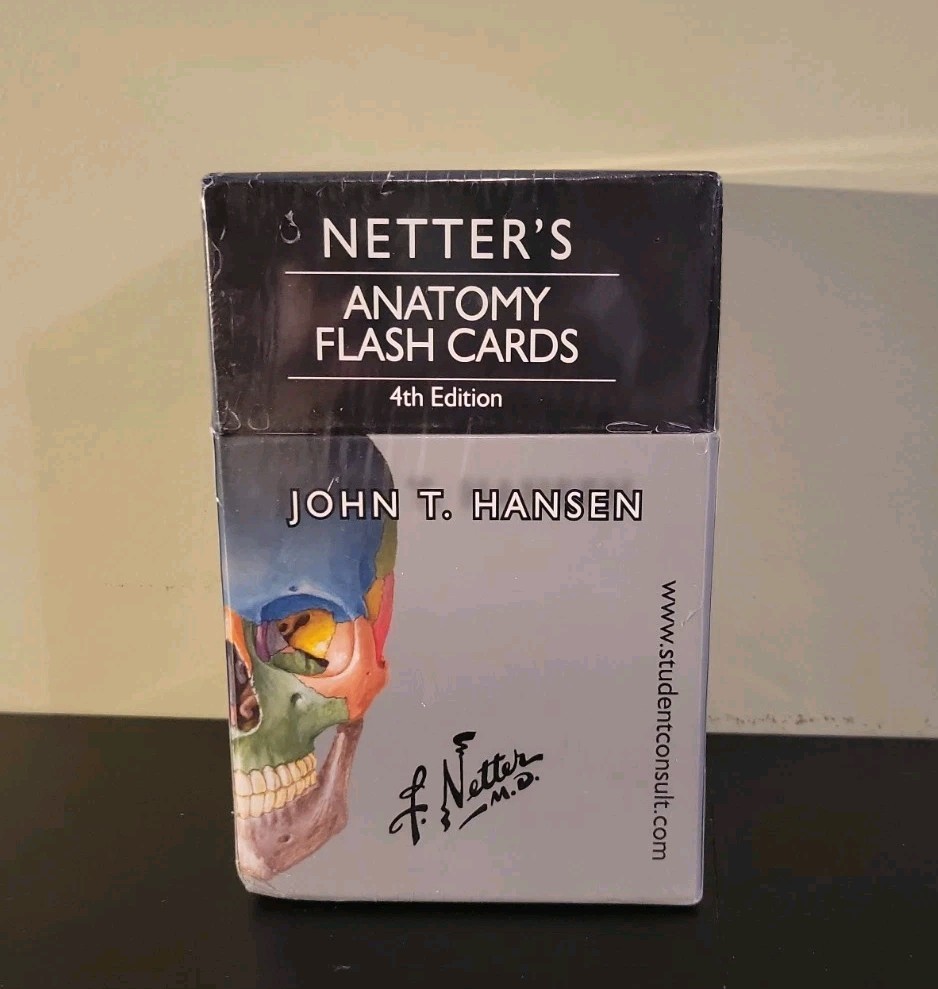Netter Basic Science Ser.: Netter’s Anatomy Flash Cards : With Online Student…