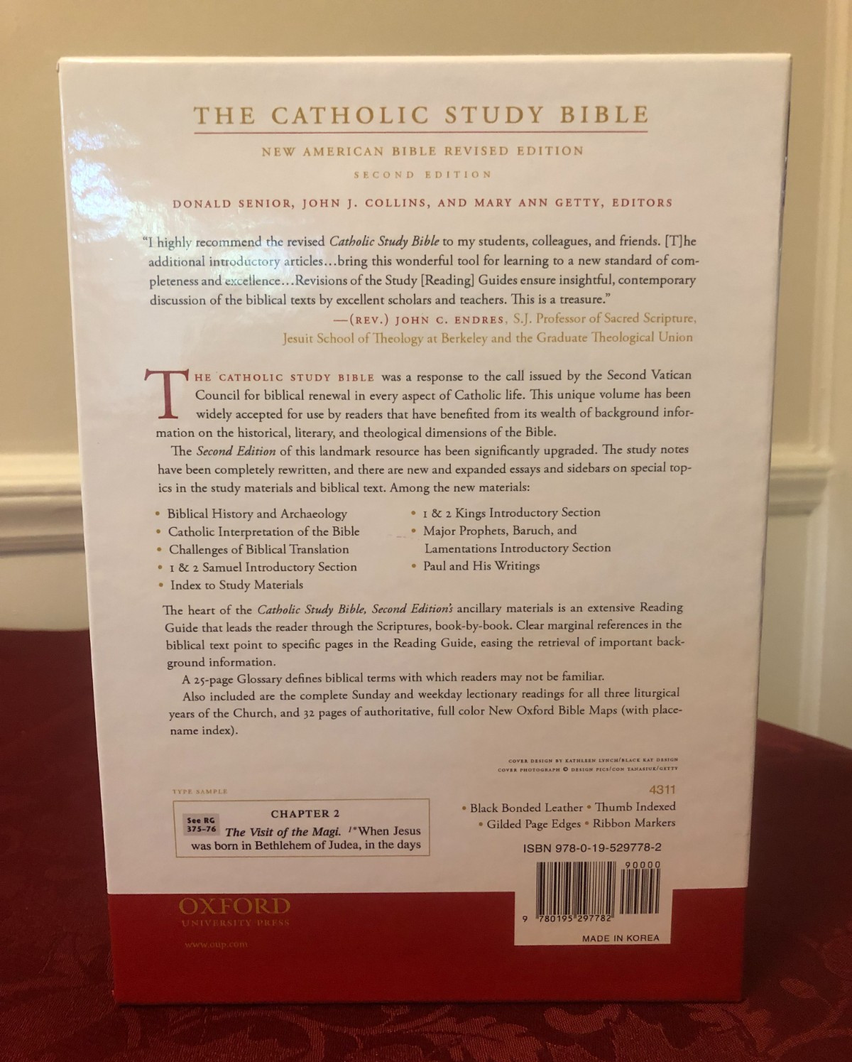 Catholic Study Bible, 2nd Ed. (2011, Bonded Leather/Thumb Indexed)