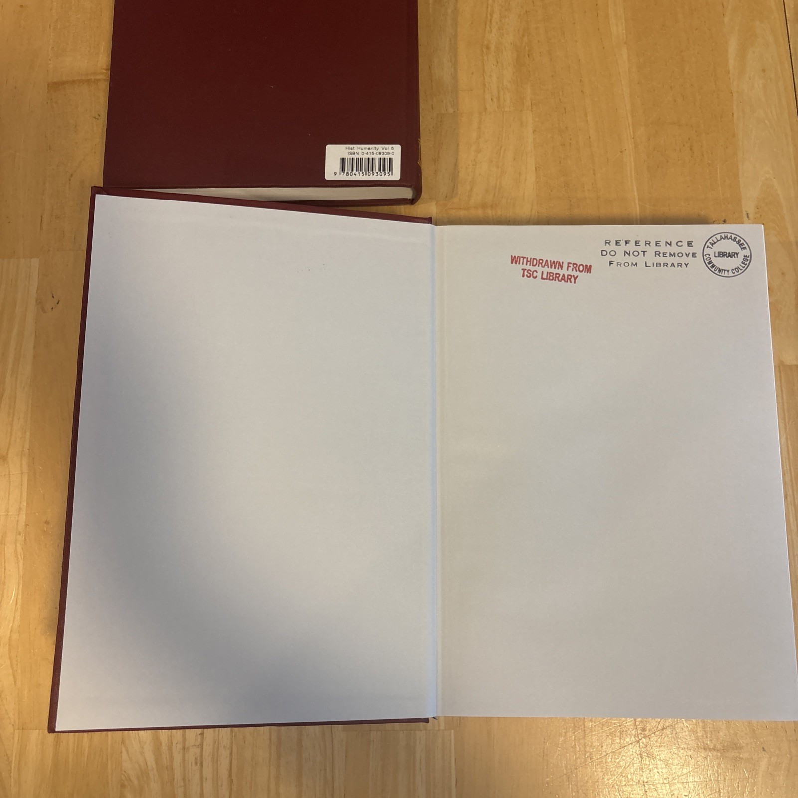 History of Humanity: Volume V And VII Ex Library 16th Century To Present