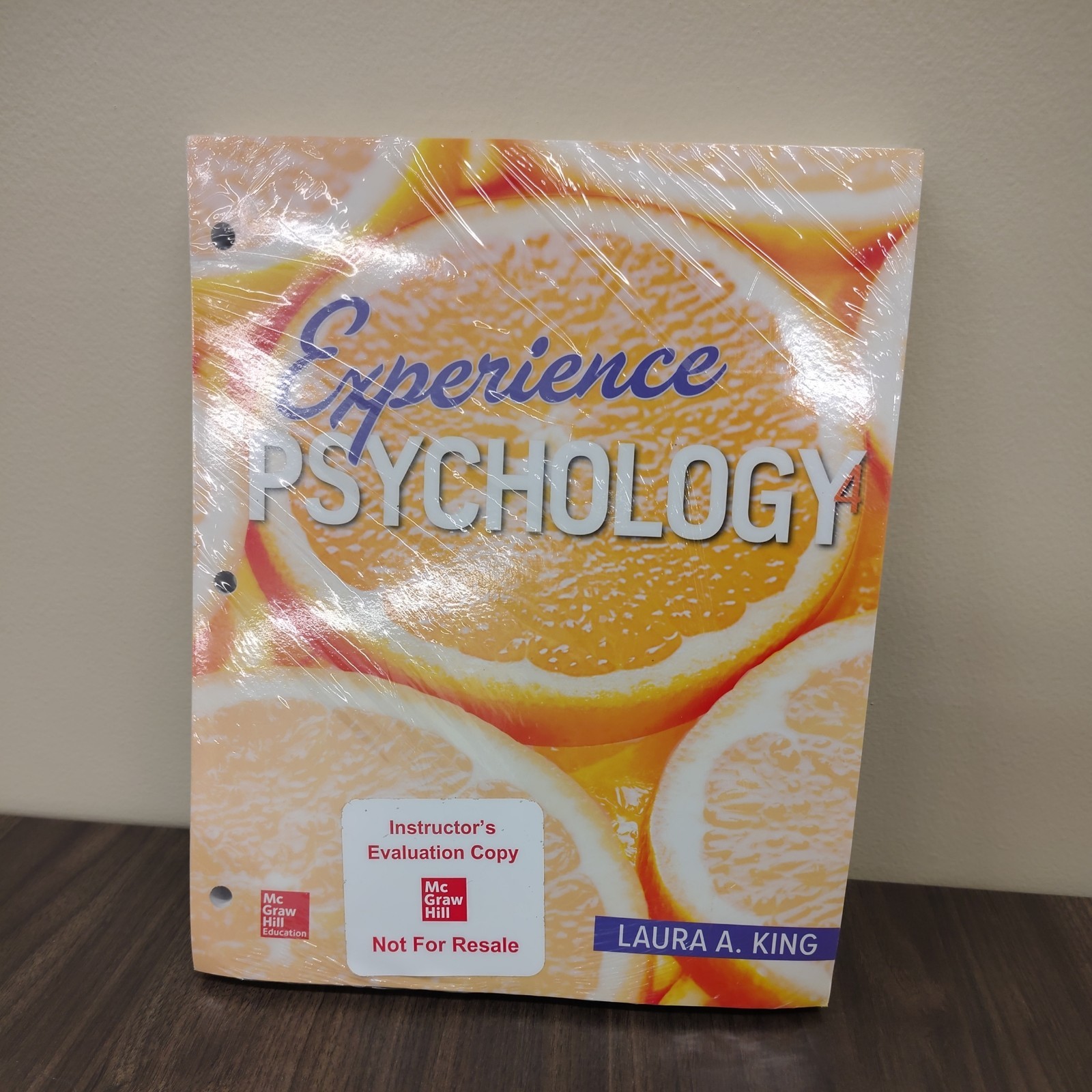Loose Leaf Experience Psychology by Laura A. King (2018, Ringbound)