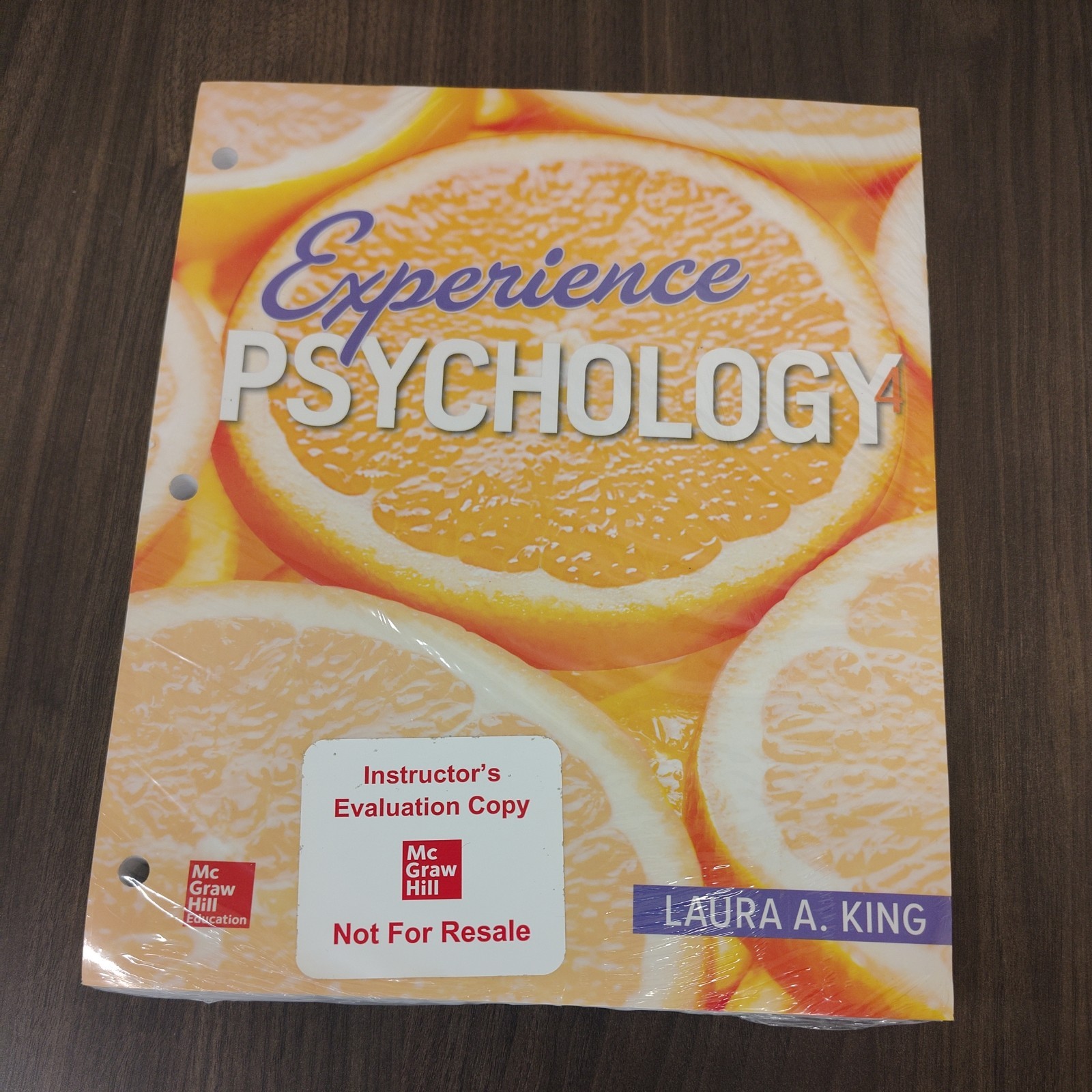 Loose Leaf Experience Psychology by Laura A. King (2018, Ringbound)