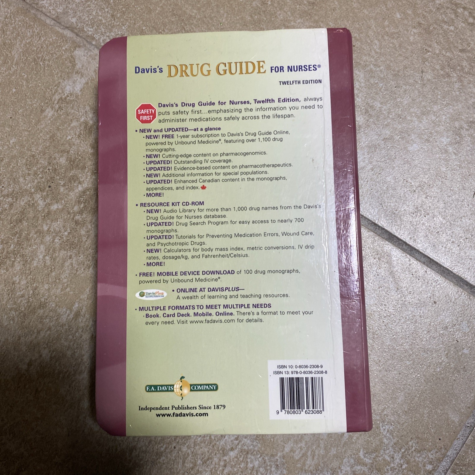 Davis’s Drug Guide for Nurses, F.A. Davis Company