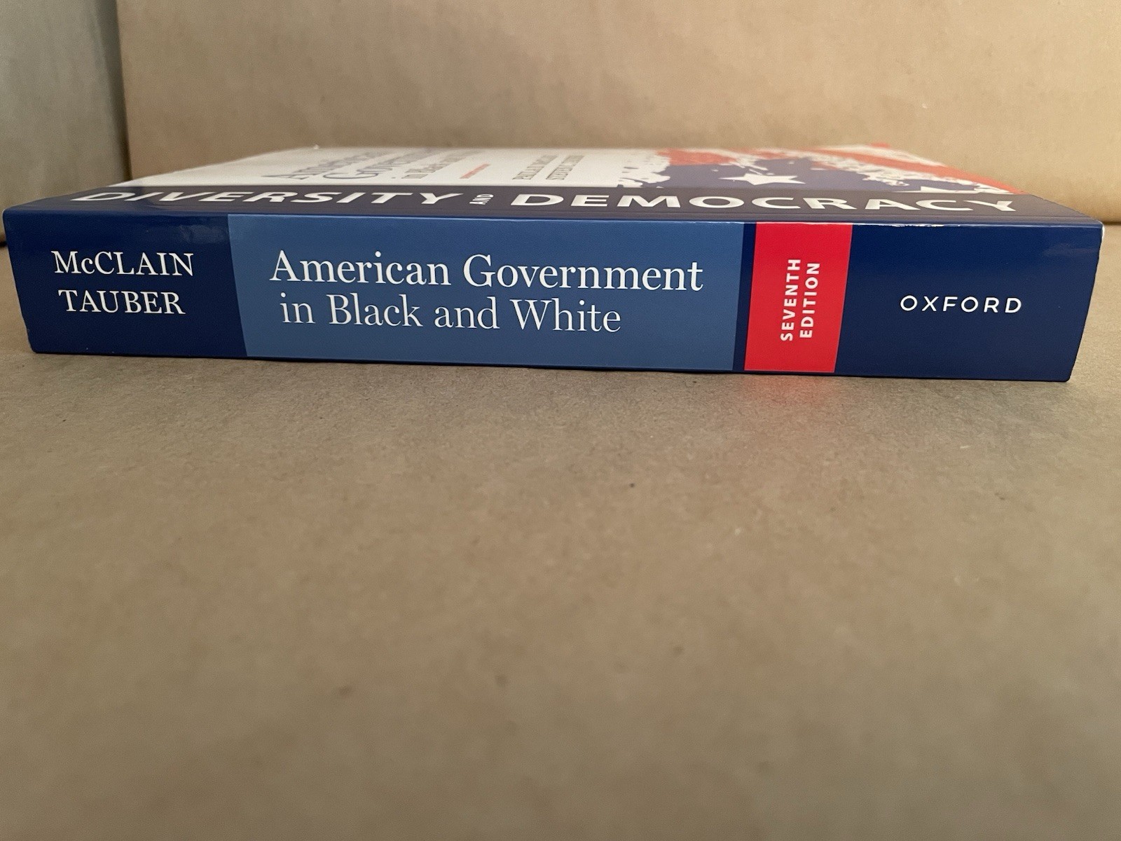9780197798683 American Government in Black and White 7th 2025 Edition by McClain