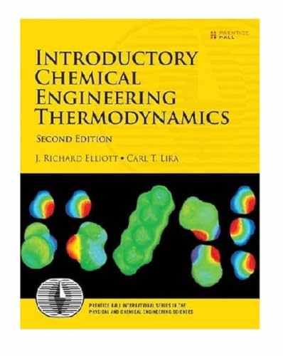 Introductory Chemical Engineering – Hardcover, by Elliott J.; Lira – Very Good b