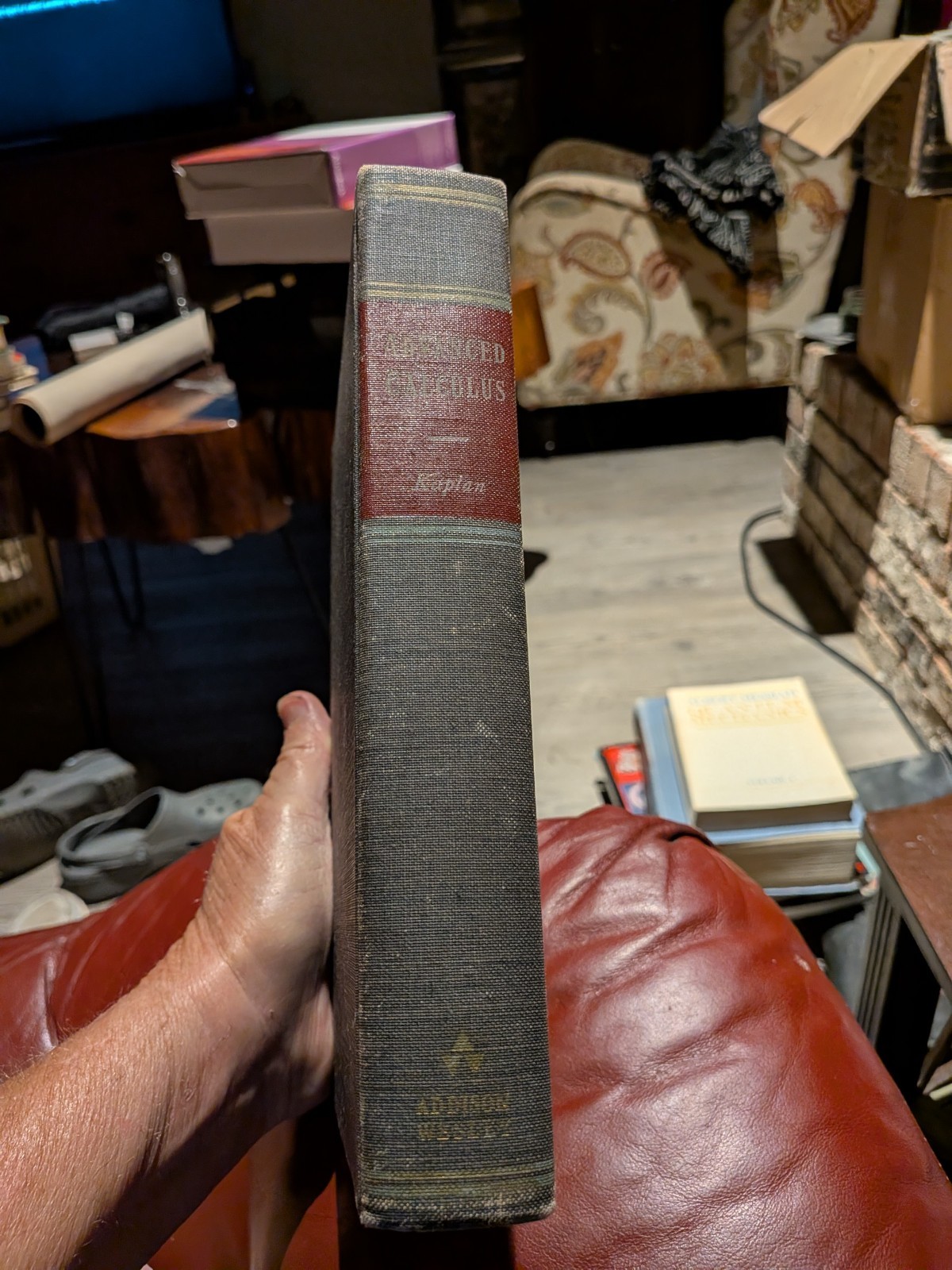 ADVANCED CALCULUS By Wilfred Kaplan 1952- Hardcover – 5th print,.no DC
