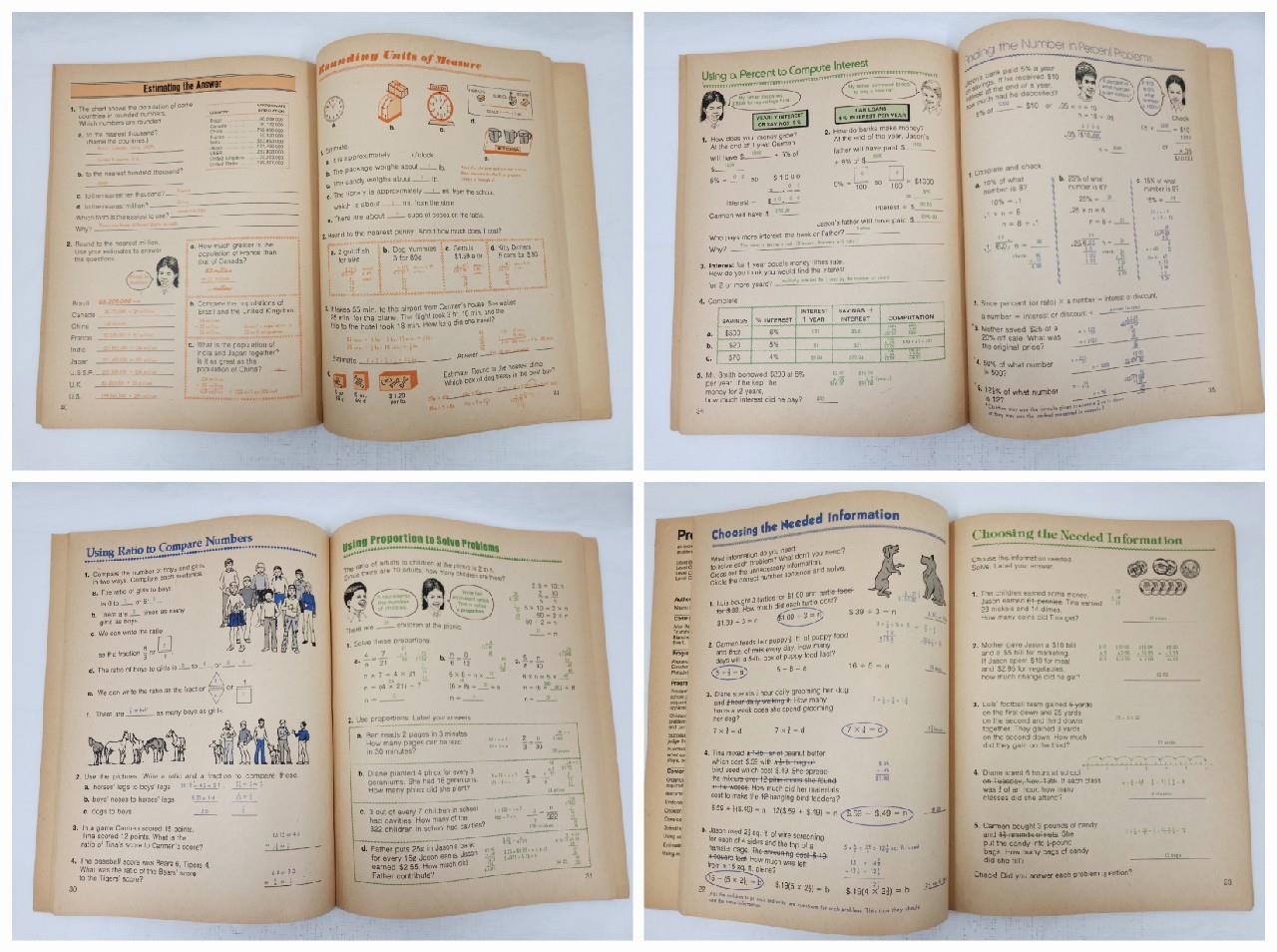 The Sadlier Mathematics Program Problem Solving Teacher’s Annotated Edition 1975