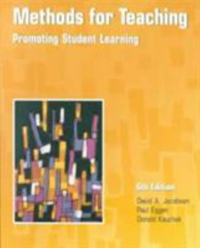 Methods for Teaching: Promoting Student Learning (6th Edition)