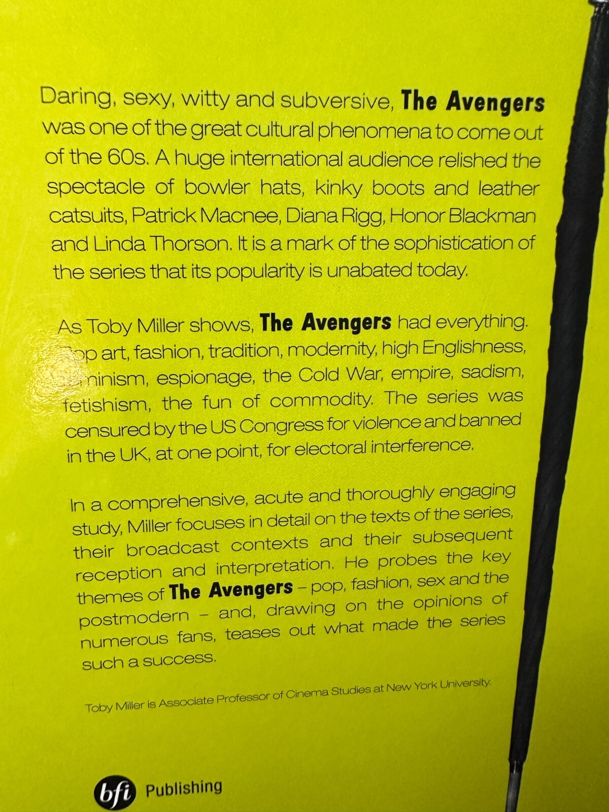 The Avengers (TV Show from 1960’s) – Paperback – Toby Miller – 192 Pages