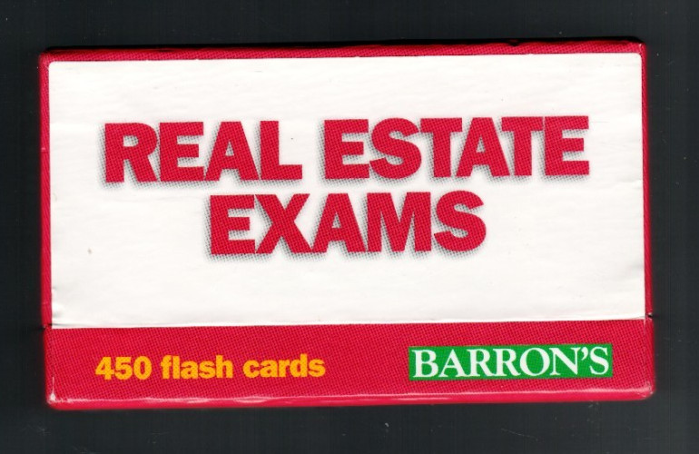 Barron’s Real Estate Exams 2nd Edition 450 Flash Cards